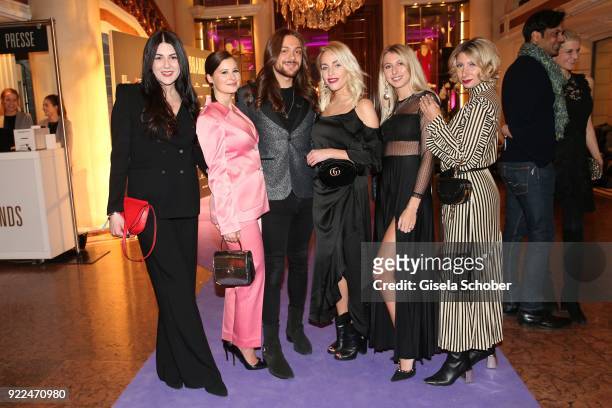 Blogger Stefani Sofia, Anja Bauer, Riccardo Simonetti ,Sophia Fassnacht, Eileen Jordan and Ann Katrin Schmitz during the 15th Best Brands Award 2018...