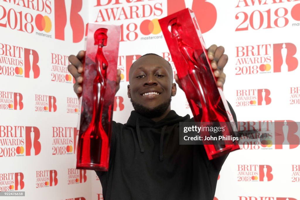 The BRIT Awards 2018 - Winners Room