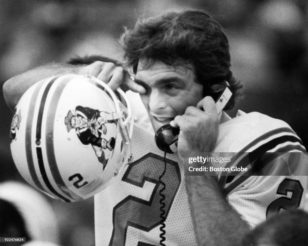 New England Patriots Doug Flutie...