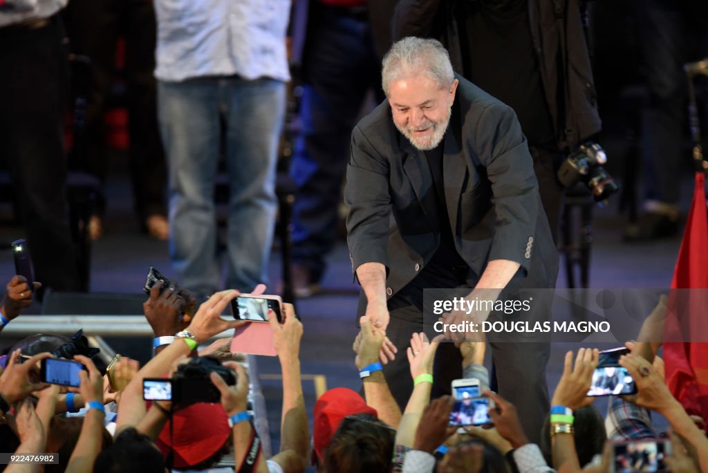 BRAZIL-POLITICS-LULA-CAMPAIGN