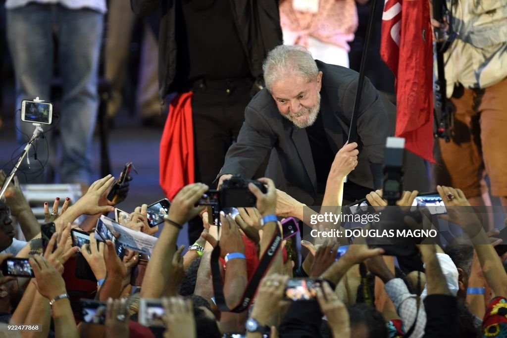 BRAZIL-POLITICS-LULA-CAMPAIGN