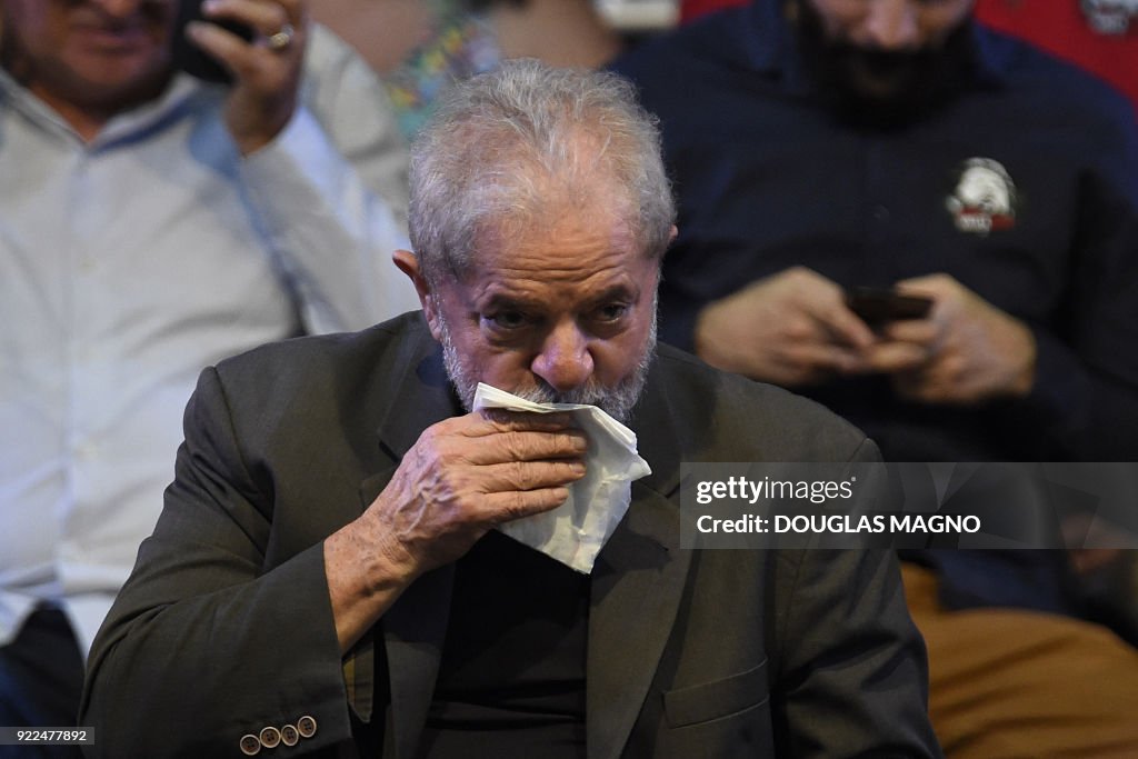 BRAZIL-POLITICS-LULA-CAMPAIGN