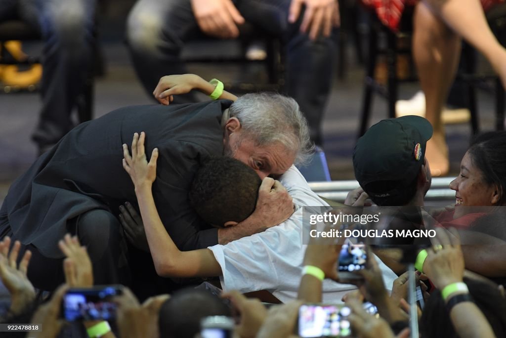 BRAZIL-POLITICS-LULA-CAMPAIGN