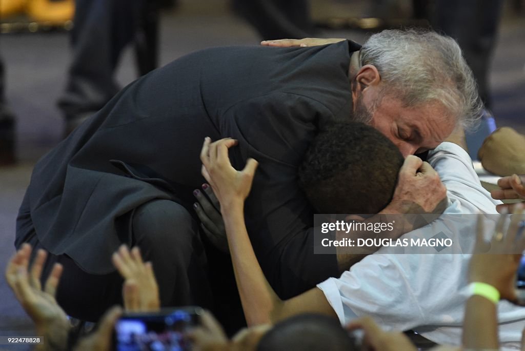 BRAZIL-POLITICS-LULA-CAMPAIGN