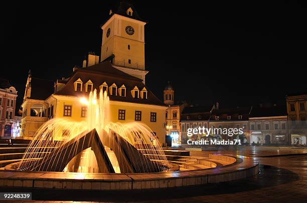 brasov - brasov kronstadt stock pictures, royalty-free photos & images