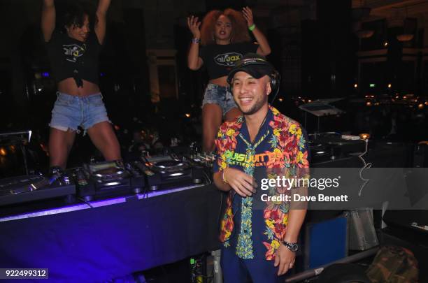 Jax Jones attends the Universal Music BRIT Awards After-Party 2018 hosted by Soho House and Bacardi at The Ned on February 21, 2018 in London,...