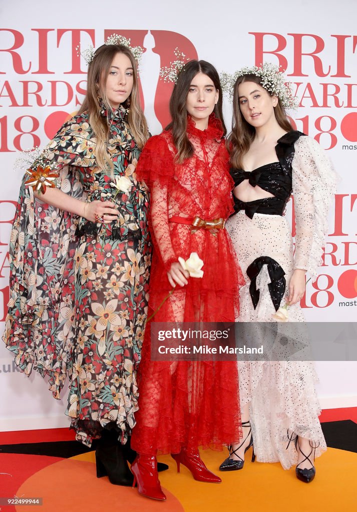 The BRIT Awards 2018 - Red Carpet Arrivals