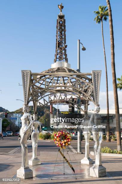 Hollywood honors Billy Graham on the Hollywood Walk of Fame after the announcement of his death on February 21, 2018 in Los Angeles, California.