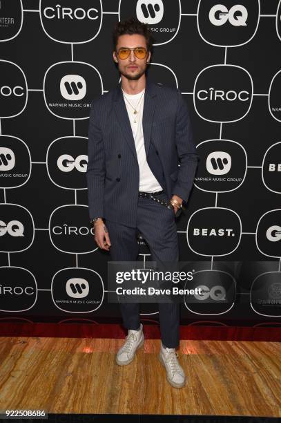 Harvey Newton-Haydon attends the Brits Awards 2018 After Party hosted by Warner Music Group, Ciroc and British GQ at Freemasons Hall on February 21,...