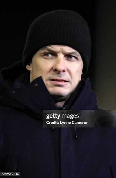 Austin Healey during the Aviva Premiership match between Sale Sharks and Saracens at AJ Bell Stadium on February 16, 2018 in Salford, England.