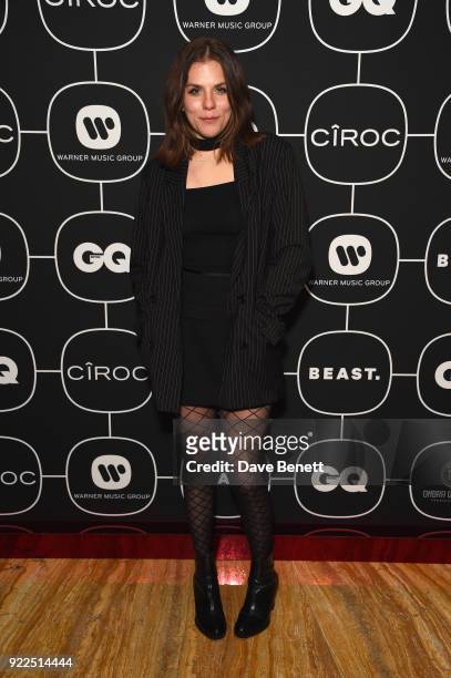 Morgane Polanski attends the Brits Awards 2018 After Party hosted by Warner Music Group, Ciroc and British GQ at Freemasons Hall on February 21, 2018...