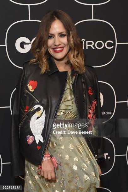 Caroline Flack attends the Warner Music & CIROC BRIT Awards 2018 after-party at Freemasons Hall on February 21, 2018 in London, England.