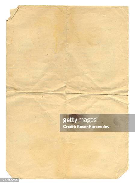 vintage papier - aged paper texture stock-fotos und bilder