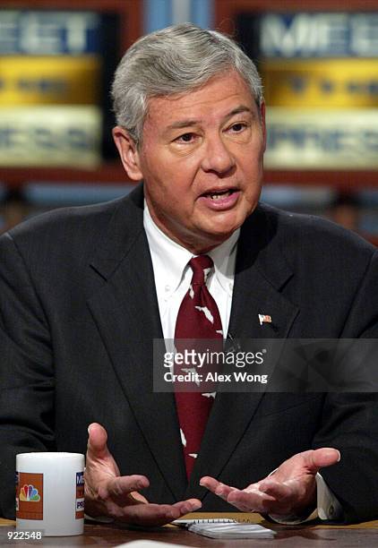 Senator Bob Graham discusses various topics including the Middle East, National Security and the war on terrorism on NBC's 'Meet the Press' July 7,...