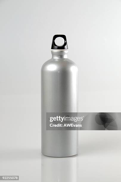Aluminum Water Bottle High-Res Stock Photo
