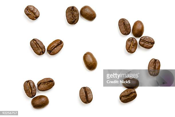 coffee beans - roasted coffee bean stock pictures, royalty-free photos & images