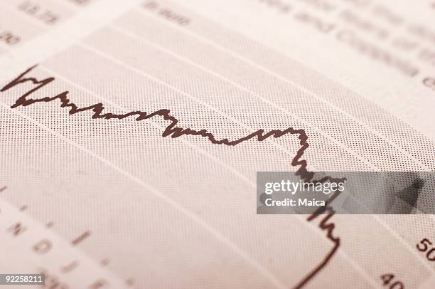 catch me now i'm falling - stock market line graph stock pictures, royalty-free photos & images