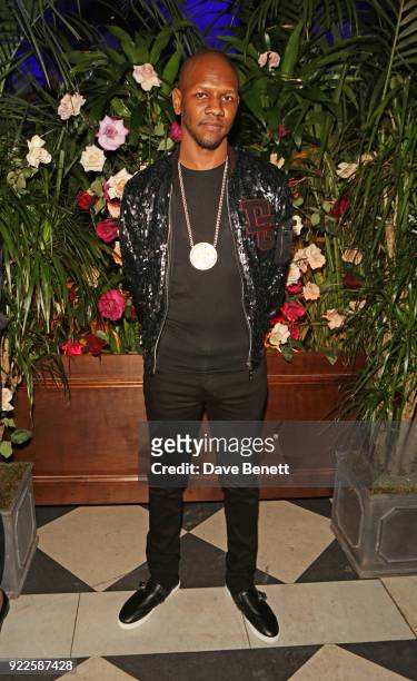 Giggs attends the Universal Music BRIT Awards After-Party 2018 hosted by Soho House and Bacardi at The Ned on February 21, 2018 in London, England.