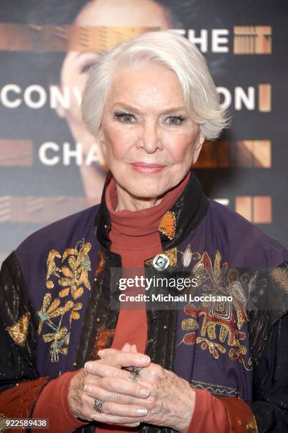 Actress Ellen Burstyn attends the "Notes From The Field" New York screening at Museum of Modern Art on February 21, 2018 in New York City.