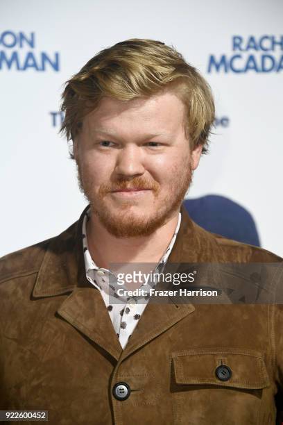 Jesse Plemons attends the premiere of New Line Cinema and Warner Bros. Pictures' "Game Night" at TCL Chinese Theatre on February 21, 2018 in...