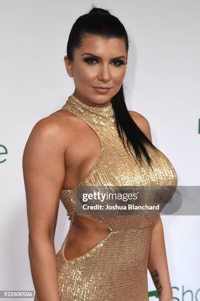 Romi Rain attends the 2018 XBIZ Awards on January 18, 2018 in Los Angeles, California.