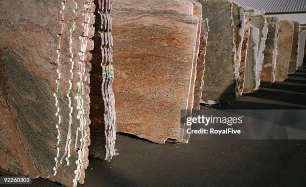 granite slabs - quartz stockfoto's en -beelden