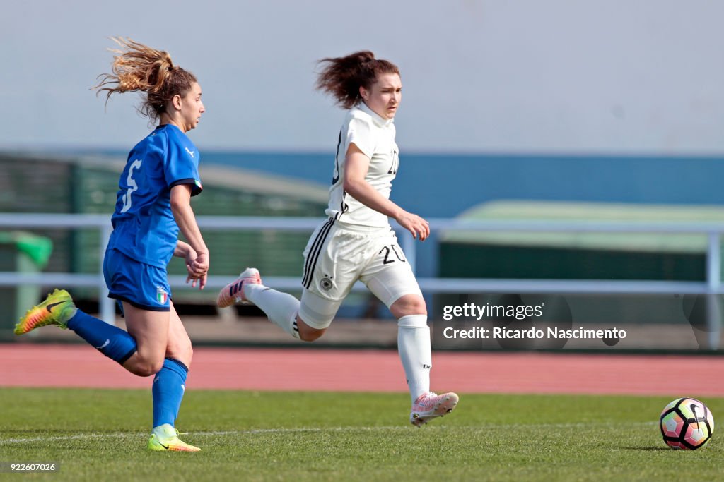 U16 Girl's Germany v U16 Girl's Italy - UEFA Development Tournament