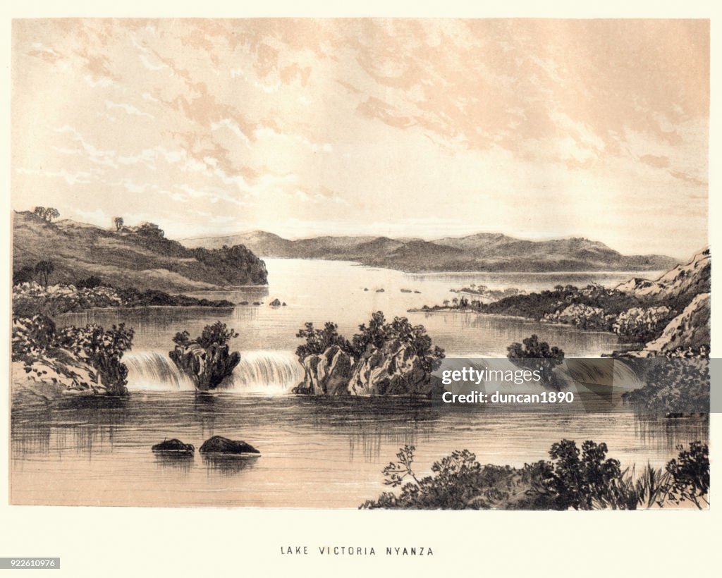 Lake Victoria, Nyanza, Africa, 19th Century