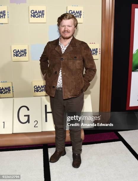 Actor Jesse Plemons arrives at New Line Cinema and Warner Bros. Pictures' "Game Night" Premiere at the TCL Chinese Theatre on February 21, 2018 in...