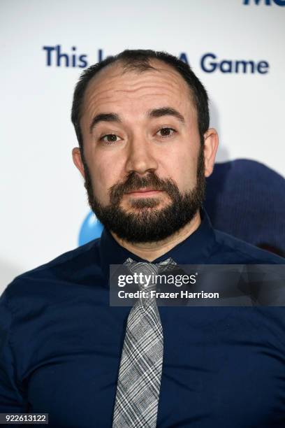 Craig Benzine attends the premiere of New Line Cinema and Warner Bros. Pictures' "Game Night" at TCL Chinese Theatre on February 21, 2018 in...