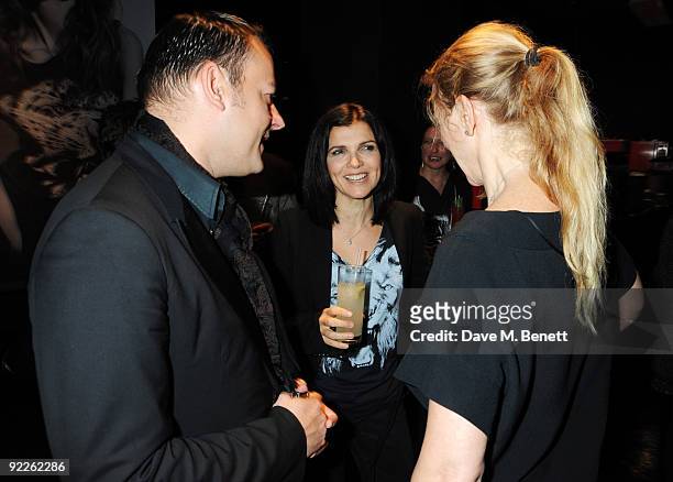 Ali Hewson attends the launch party for the new limited edition Edun women's t-shirts and t-dresses hosted by Edun and Dazed & Confused in aid of War...
