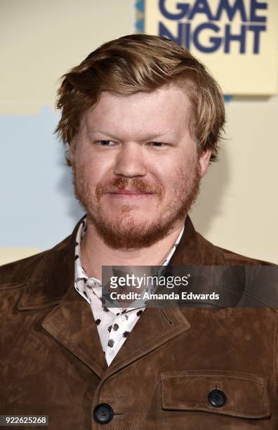 Actor Jesse Plemons arrives at New Line Cinema and Warner Bros. Pictures' "Game Night" Premiere at the TCL Chinese Theatre on February 21, 2018 in...