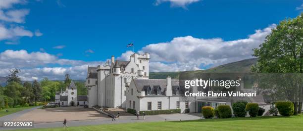 blair castle, scotland - blair atholl castle stock pictures, royalty-free photos & images