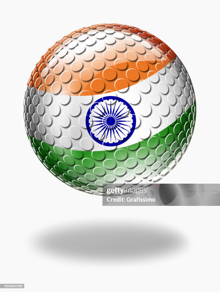 India Using Button India Button With Indian Flag Isolated On White High-Res Vector Graphic ...