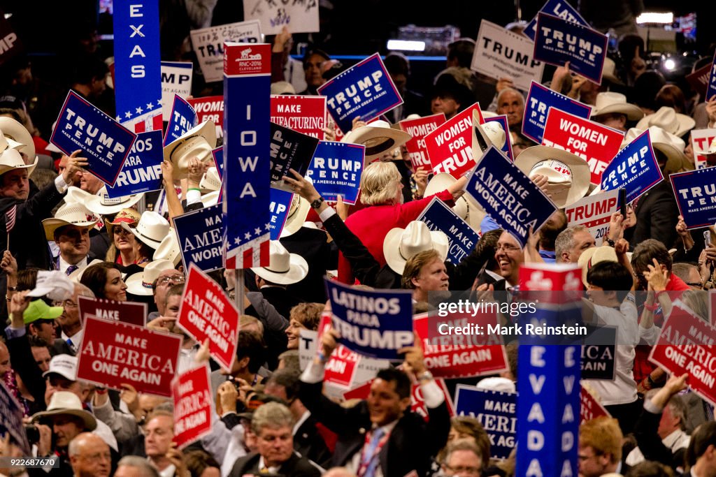 Delegates At The RNC