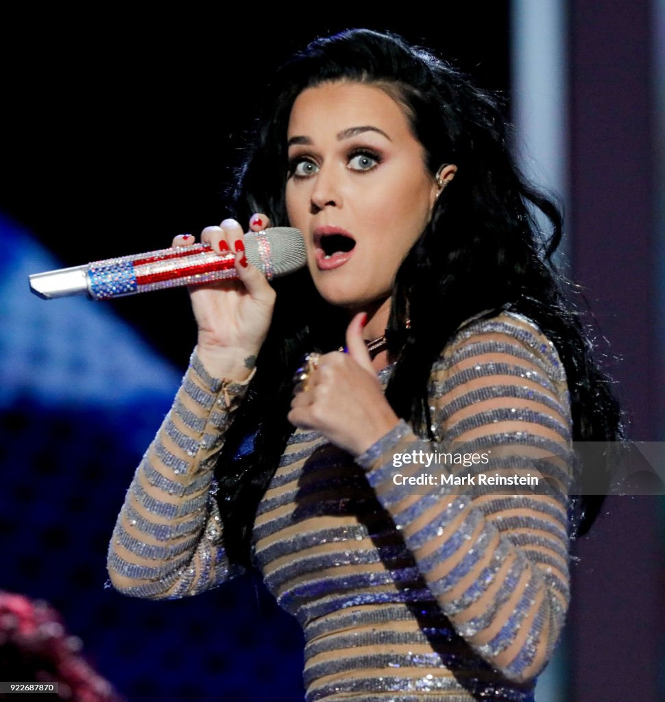 Katy Perry Performs At The DNC