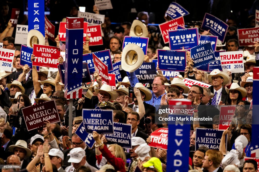 Delegates At The RNC