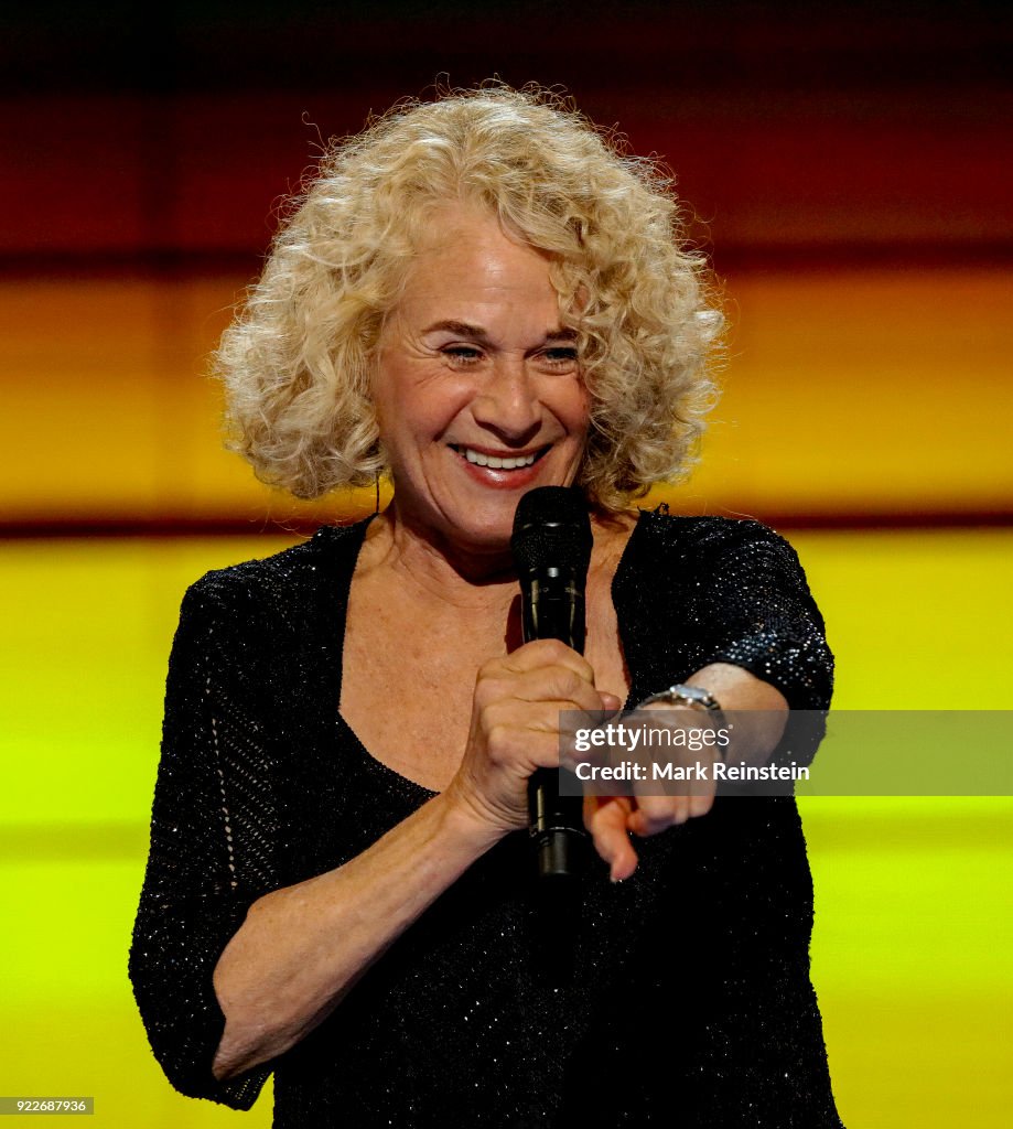 Carole King Performs At The DNC