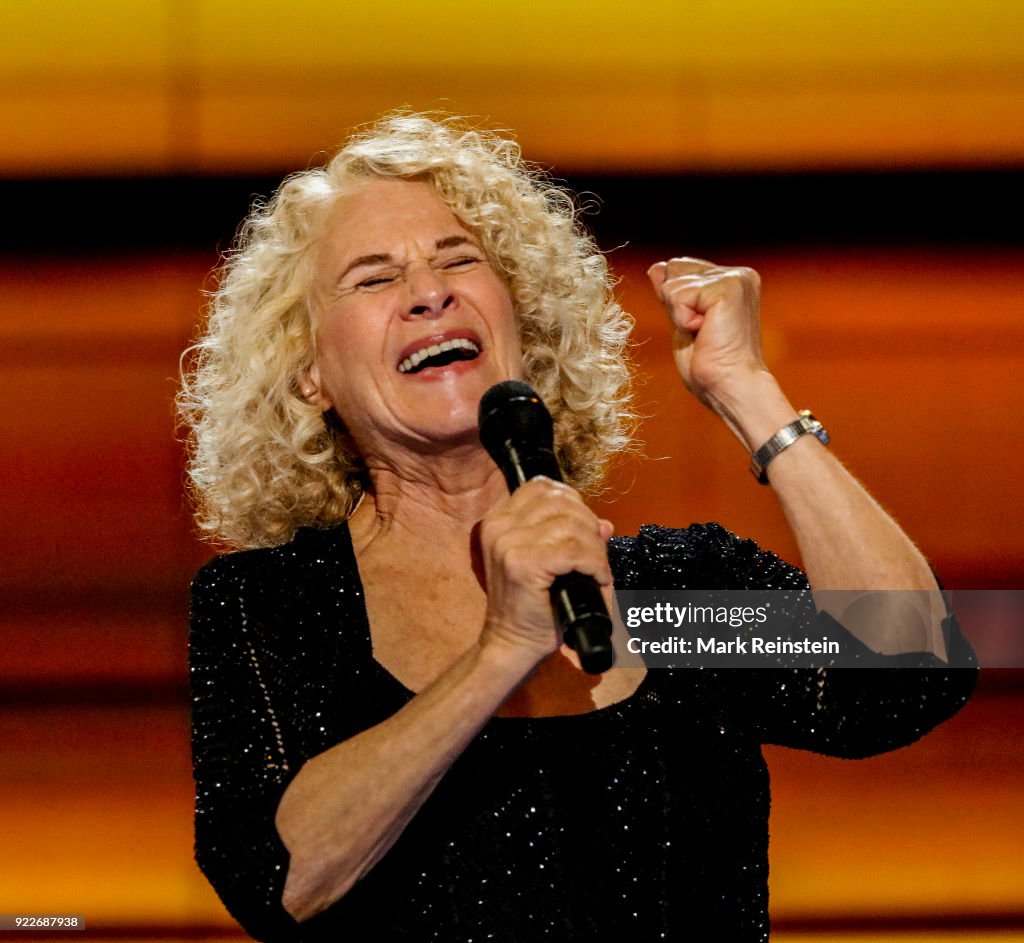 Carole King Performs At The DNC