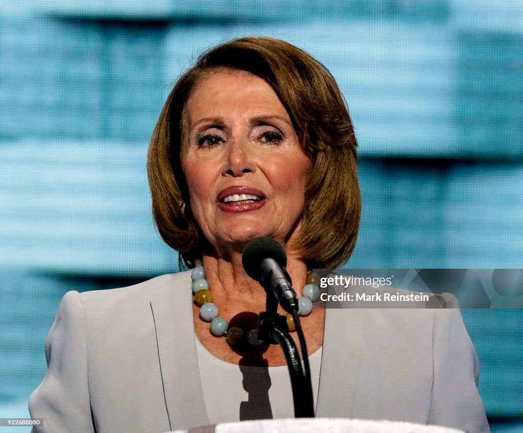 Nancy Pelosi At The DNC