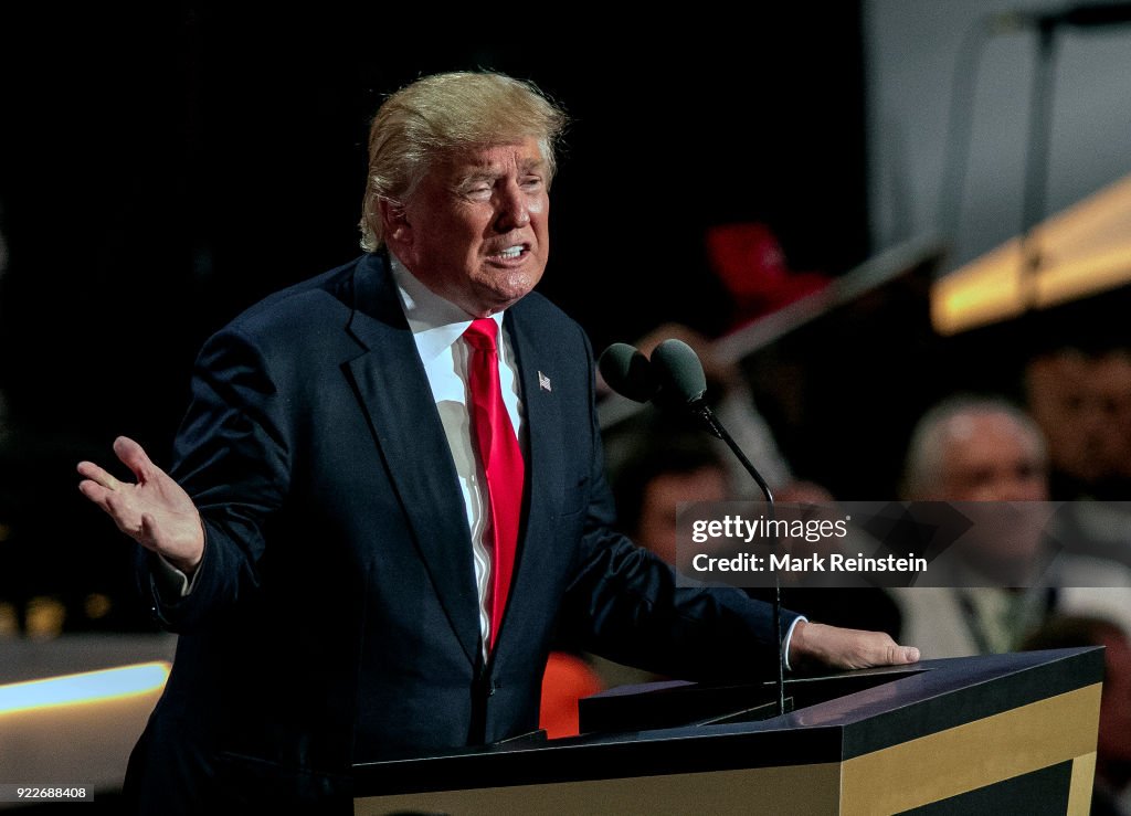 Donald Trump At RNC