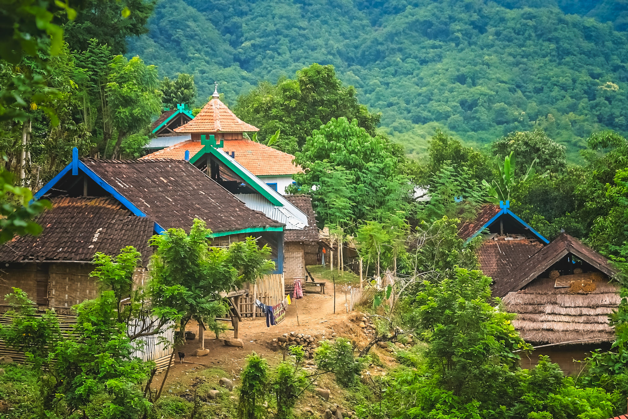 indonesian village