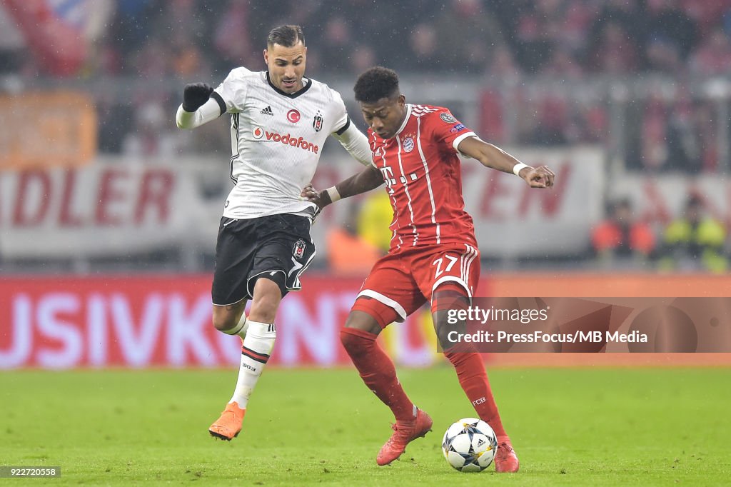 Bayern Muenchen v Besiktas - UEFA Champions League Round of 16: First Leg