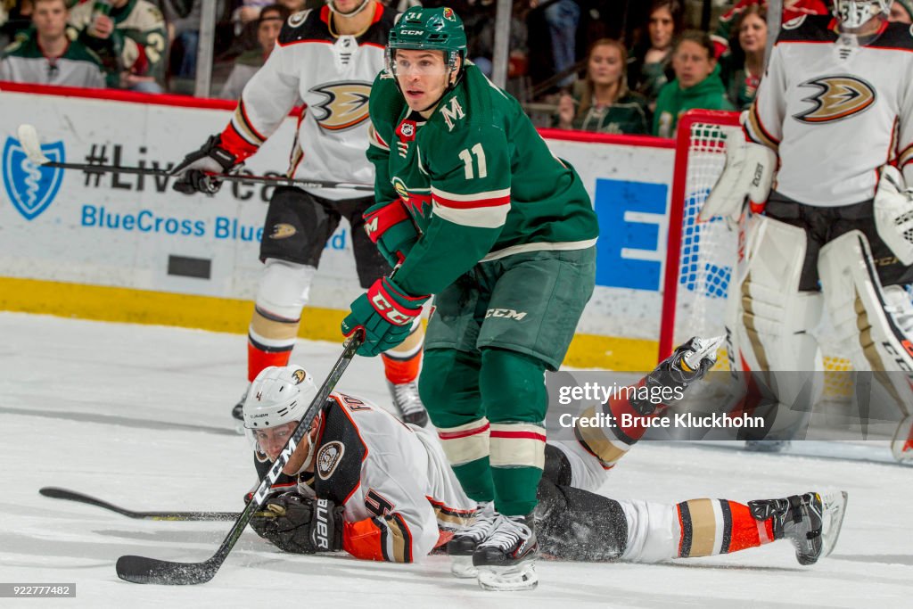 Anaheim Ducks v Minnesota Wild