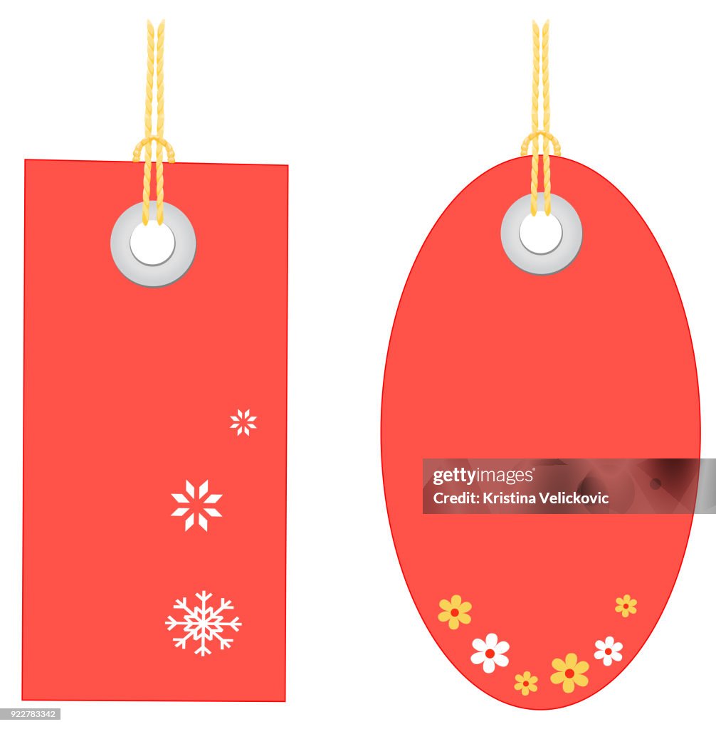 Basic Gift Tag Vector Gift Tag High-Res Vector Graphic - Getty Images