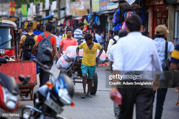 busy streets of colombo; sri lanka - colombo stock pictures, royalty-free photos & images