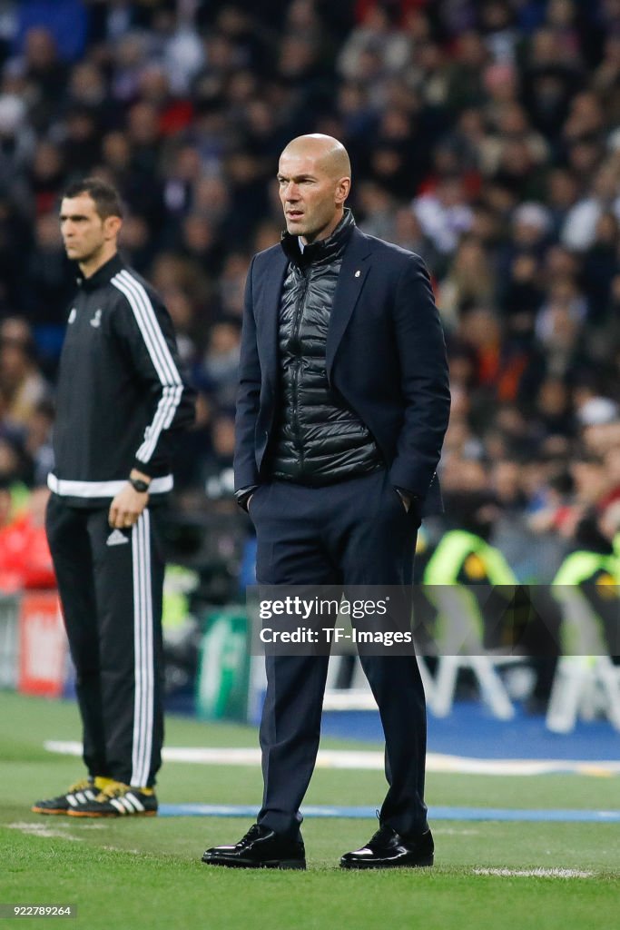 Real Madrid v Paris Saint-Germain - UEFA Champions League Round of 16: First Leg