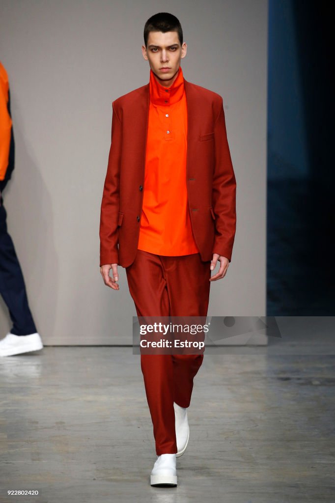 Lucio Vanotti - Runway - Milan Fashion Week Fall/Winter 2018/19