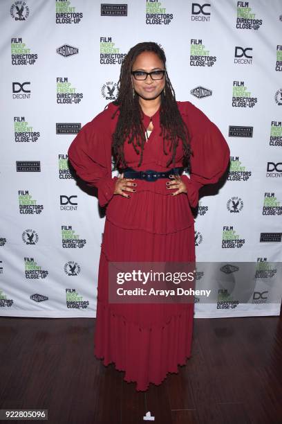 Ava DuVernay attends the Film Independent hosts Directors Close-Up Screening of "A Wrinkle In Time" at Landmark Theatre on February 21, 2018 in Los...