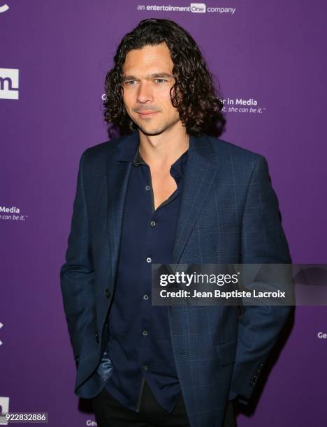 Luke Arnold attends the premiere of Momentum Pictures' 'Half Magic' at The London West Hollywood on February 21, 2018 in West Hollywood, California.